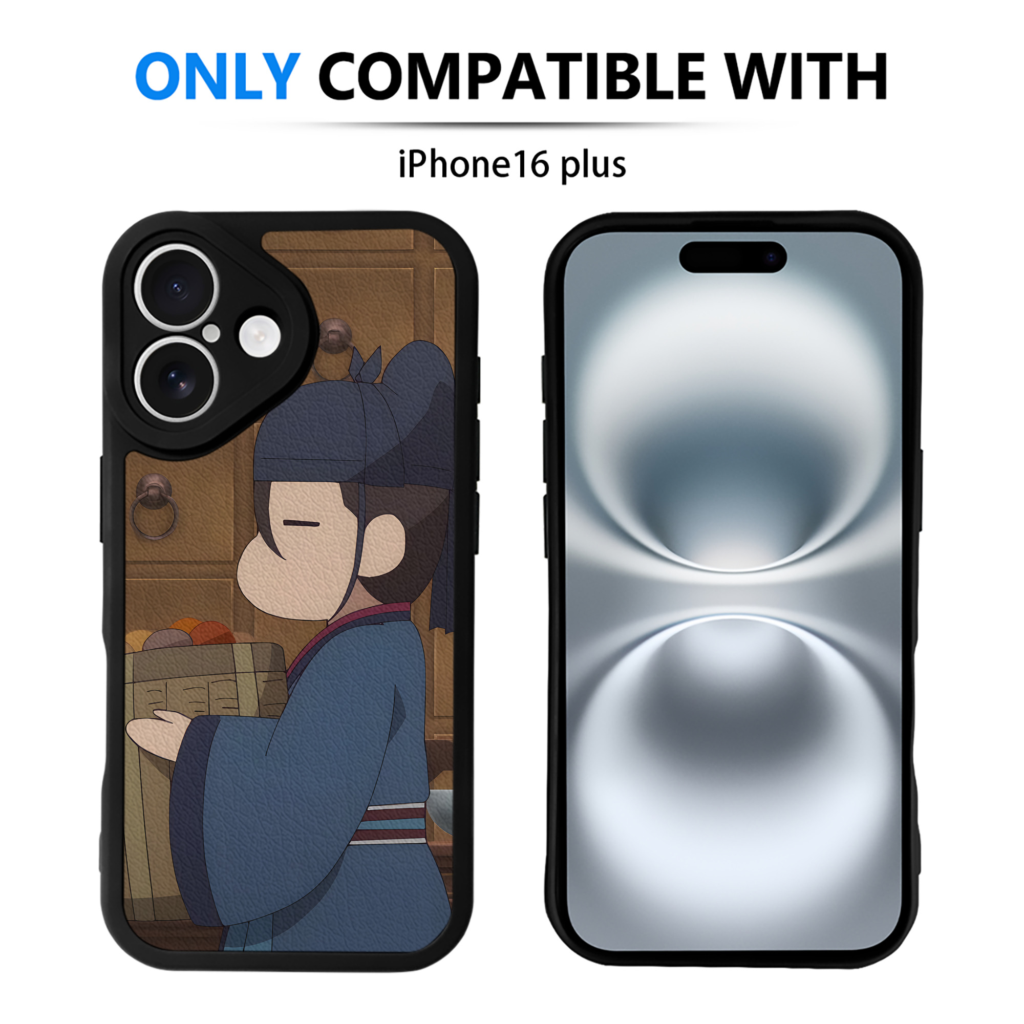 薬屋のひとりごと The Apothecary Diaries 【iPhone 16シリーズ対応】シリコンスマホケース（レザー調） 材質：シリコン
